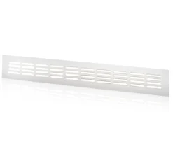 Ventilationsrist type 460, 400x60 mm, hvid