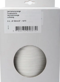 Ventilationsslange, 140°C, 152mm/6", 3 meter