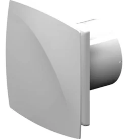 Ventilator Pro 90 med fugt- og tidsstyring, Ø100 mm, hvid - Duka