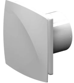 Ventilator Pro 90 med tidsstyring, Ø100 mm, hvid - Duka