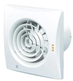 Ventilator PRO 35 TH, fugt- og tidsstyret, Ø150 mm, hvid