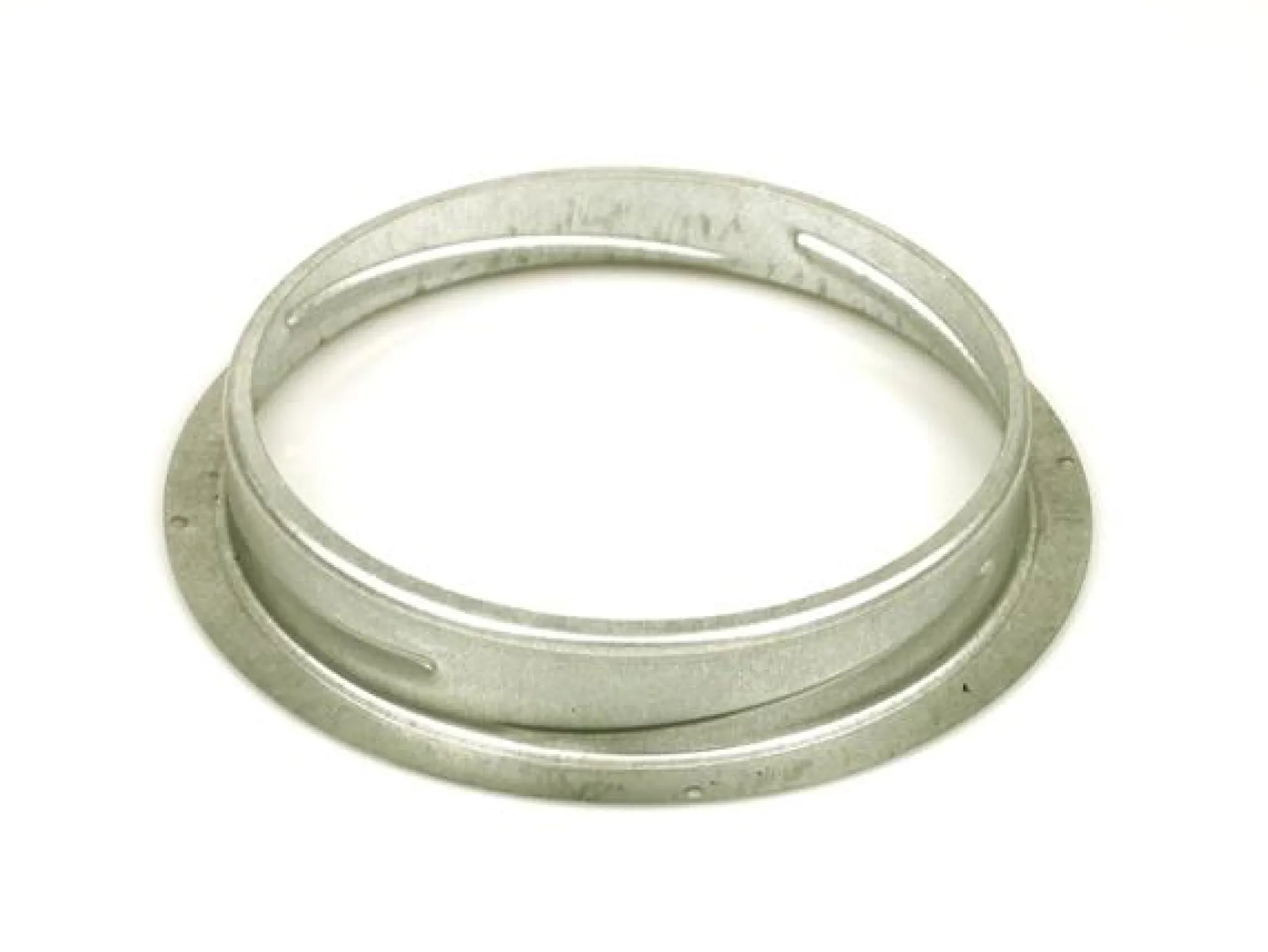 Ventilramme 125mm, galvaniseret, stål, 50 mm højde, 125 mm diameter