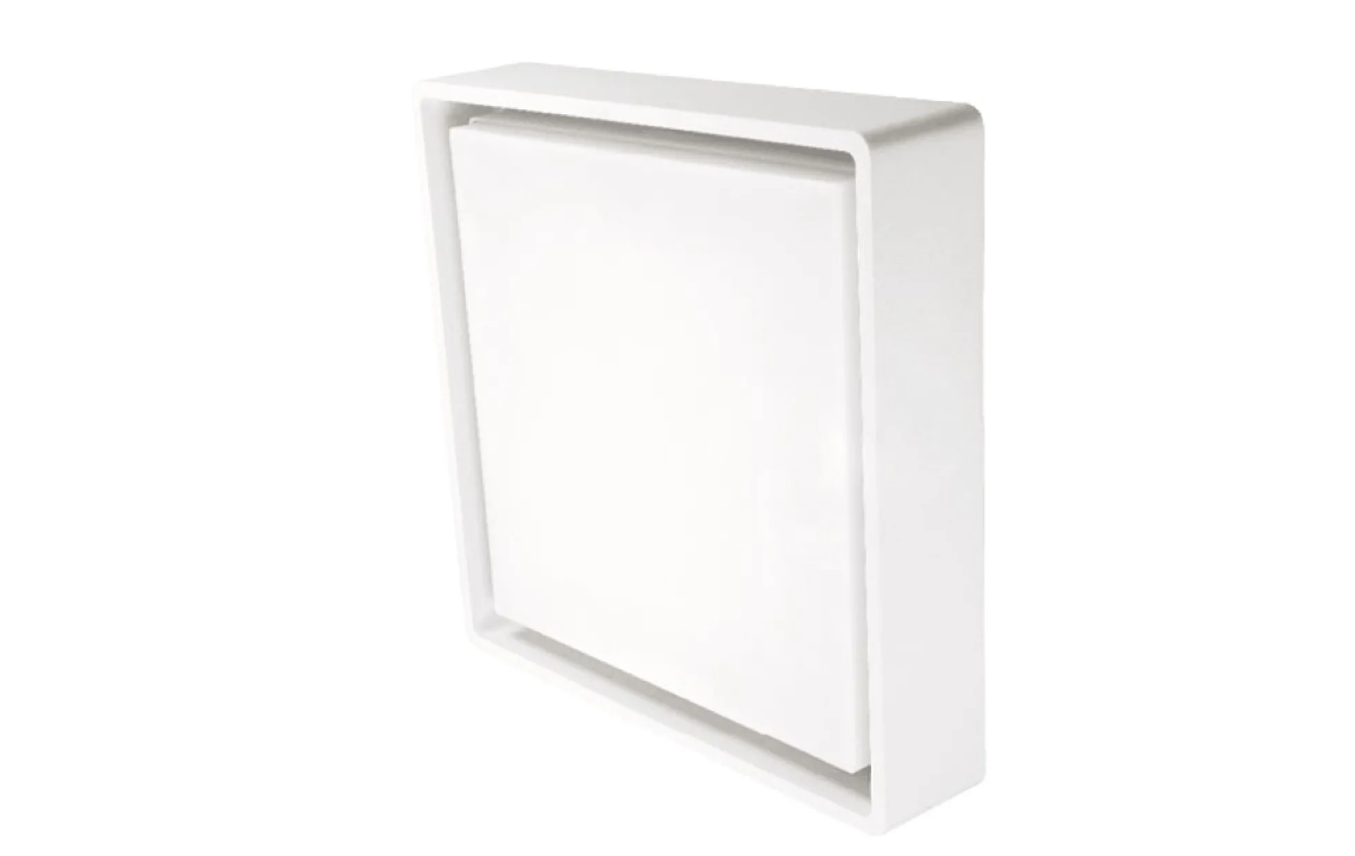 Væg-/Loft Frame Square Maxi LED 22W 3000K, sensor + nødlys