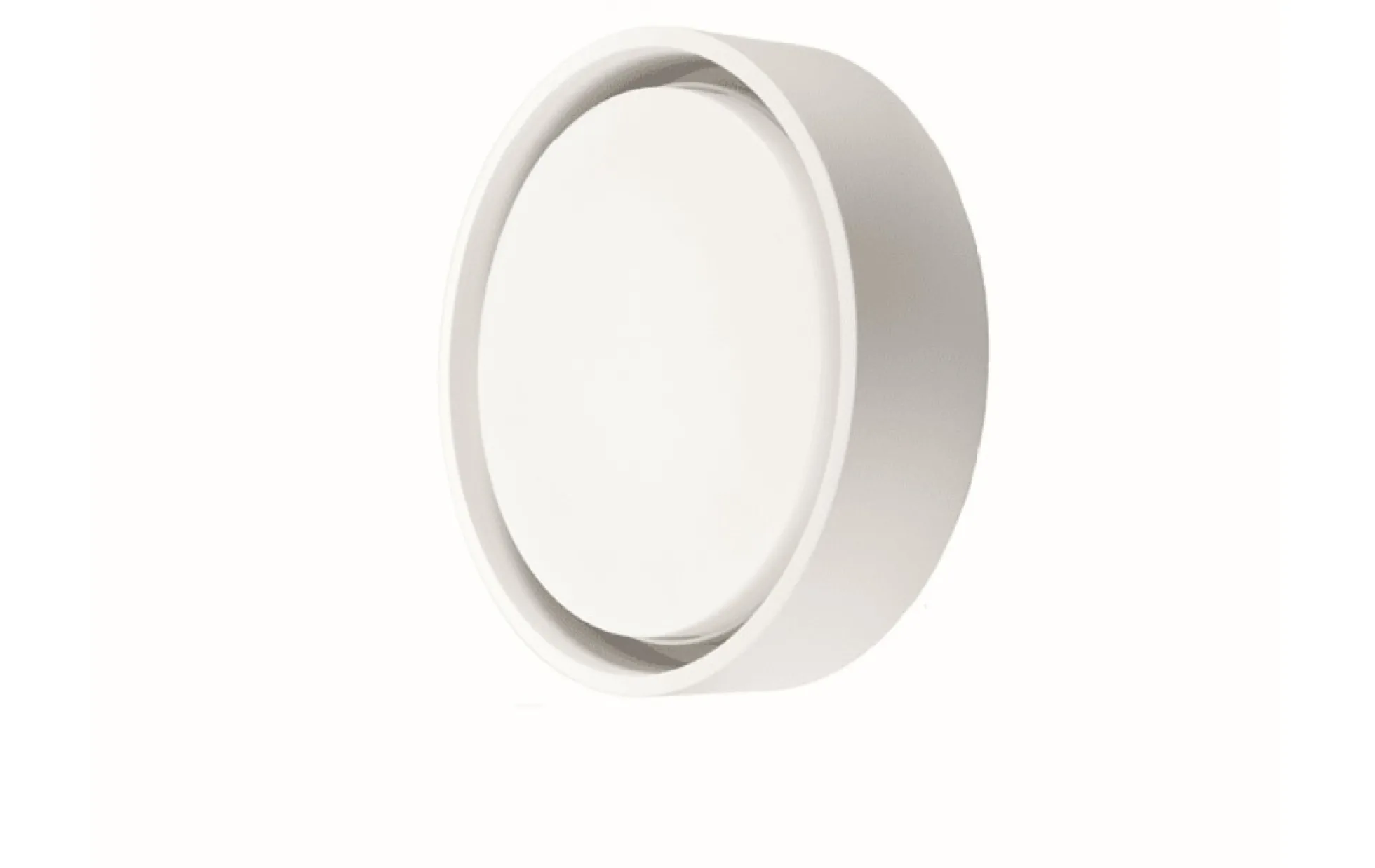 Væg-/loftslampe Frame Round LED 7W 3000K, 670 lumen, IP65, uden styring