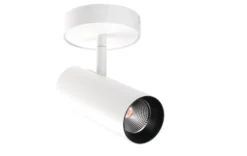 Væg- og loftspot Tube Mini S, LED 17W, 2700/3000K, hvid/sort - SG Armaturen
