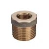 Viega Nippelmuffe, 3/4" x 3/8", rødgods, R-gevind, Rp-gevind, 10 bar, DVGW godkendt