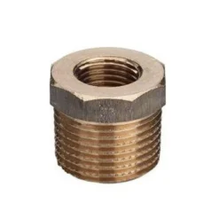 Viega Nippelmuffe, 3/4" x 3/8", rødgods, R-gevind, Rp-gevind, 10 bar, DVGW godkendt