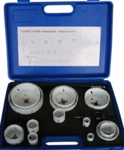 VIKING Hulsavesæt S-1000, HSS Bi-M 8% Cobalt, 19-114mm, industrisæt (restsalg)