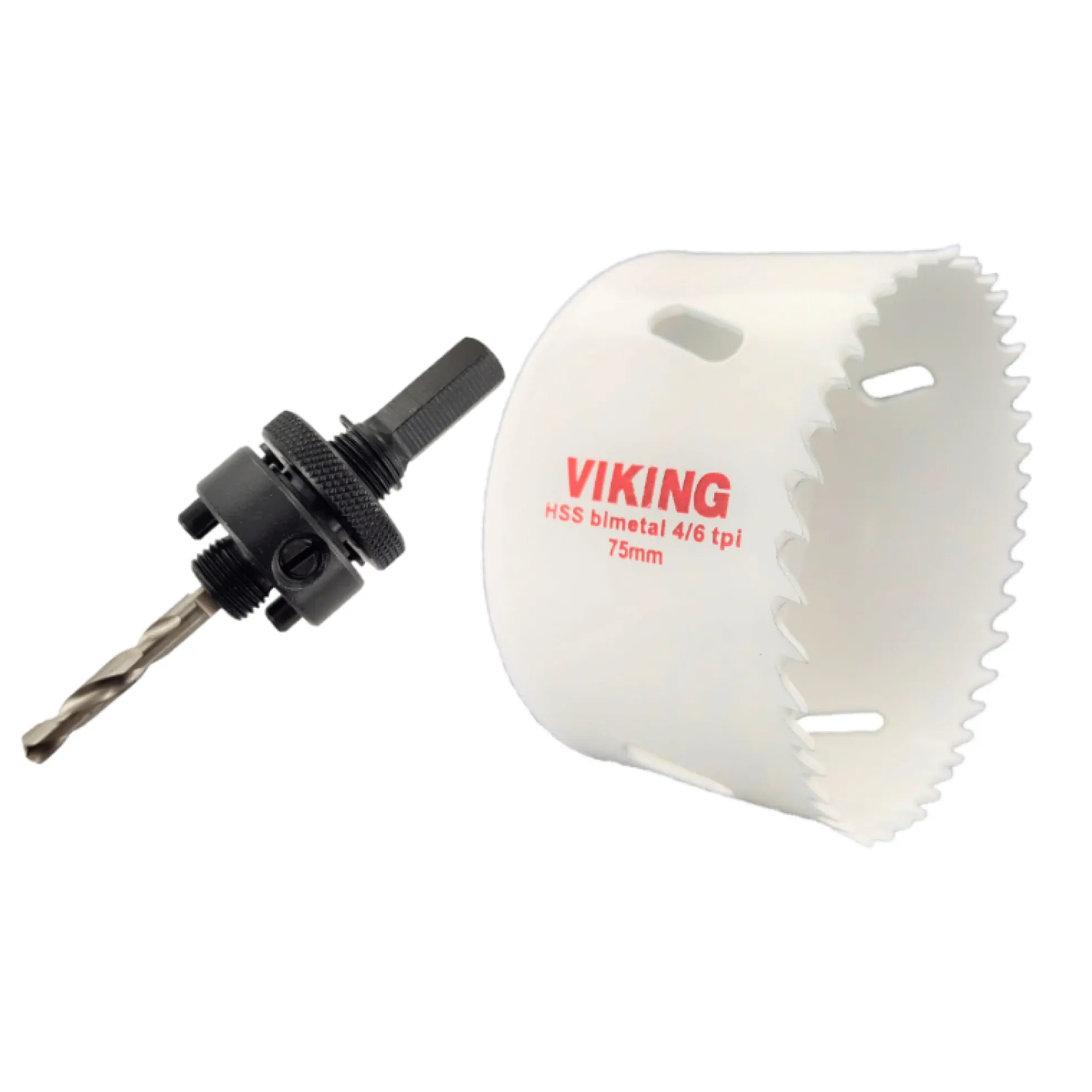 Viking hulsav 55/75 mm HSS Bi-M 8-Cobalt inkl. M46PS holder