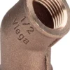 Vinkel rødgods silicium bronze, 3/4", 45 grader