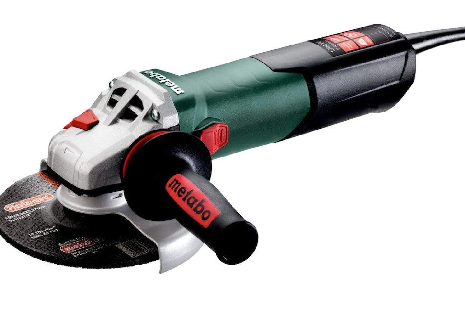 Vinkelsliber WE 17-150 quick, 1700W, 150mm, M14 - Metabo