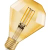 Vintage 1906 LED Diamond, 4,5W, 825, 470 lumen, E27, guld
