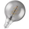 Vintage 1906 LED Globe Spiral 5W, 140 lumen, E27, røgfarvet