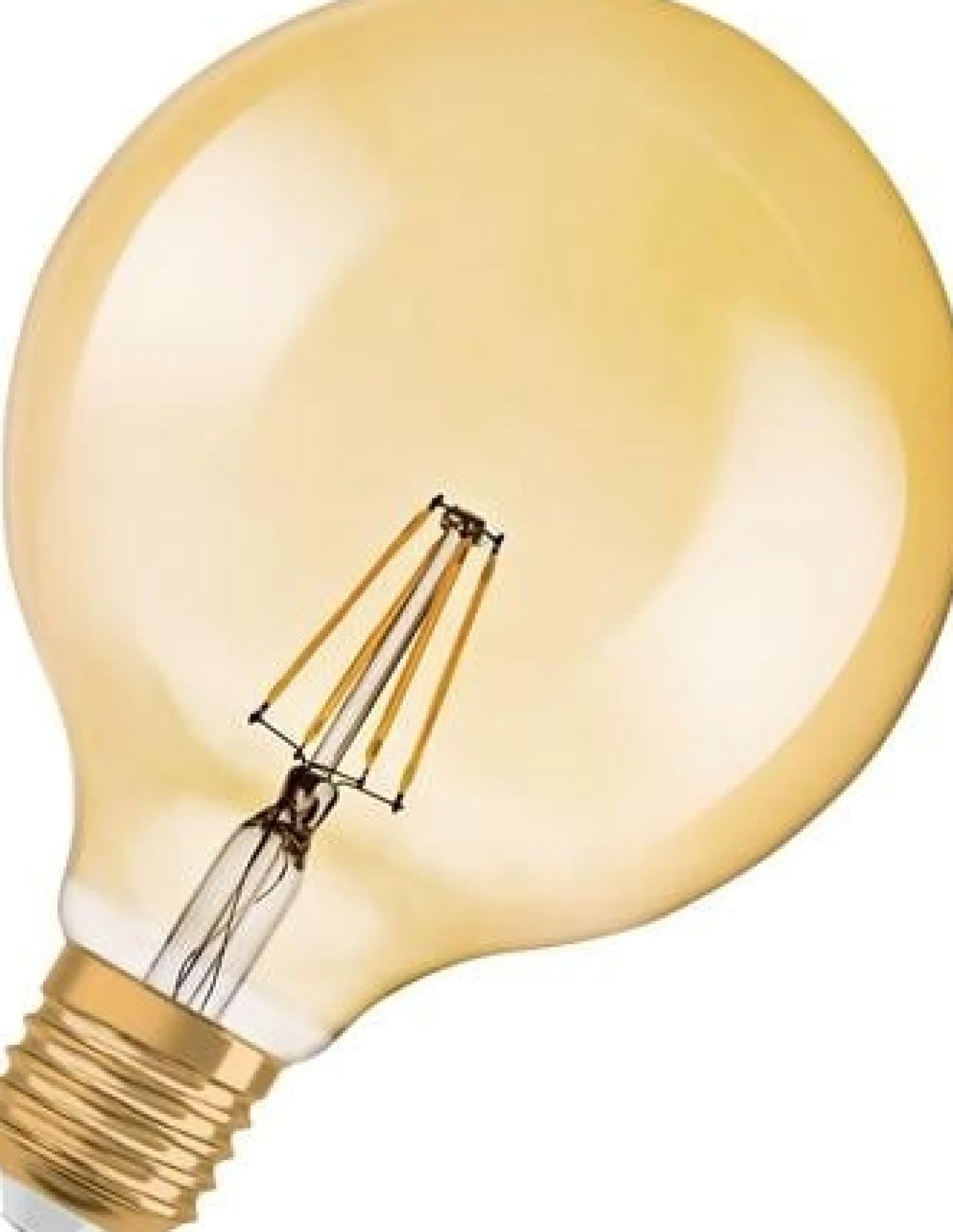 Vintage 1906 LED Globe, 2,8W/824, E27, guld (21W)