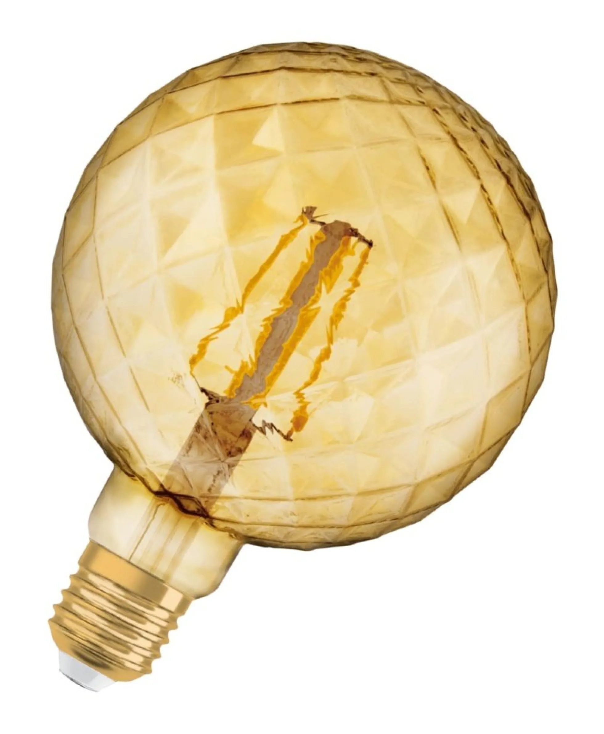 Vintage 1906 LED Pinecone, 4,5W, 825, 470 lumen, E27, guld