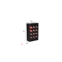 Vitality PRO 60 infrarød lysterapi panel, 10W, sort