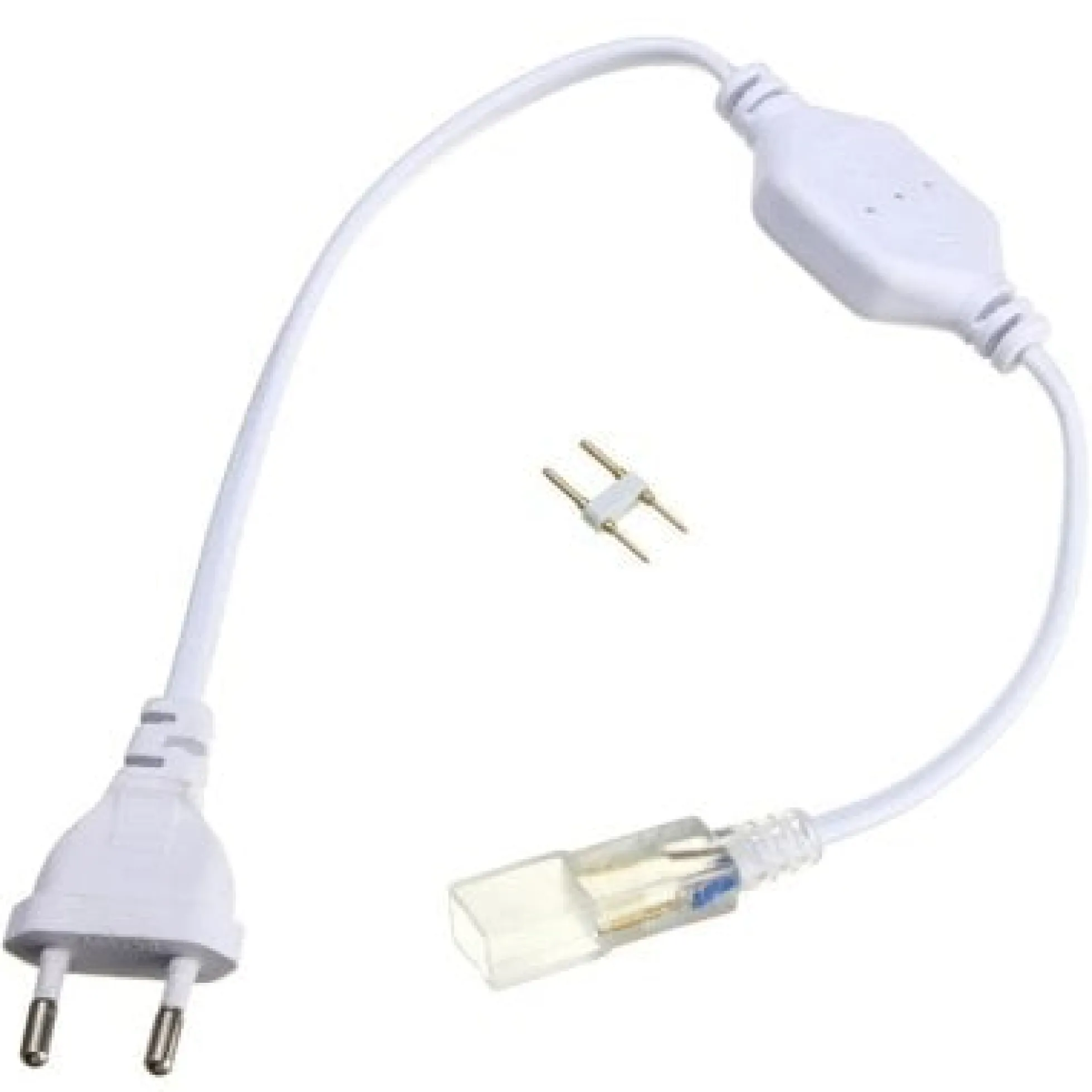 230V LED strip med stik med endeprop (Type Q)