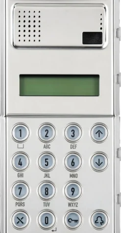 2Voice Steel digital dørstation med elektronisk adresseliste