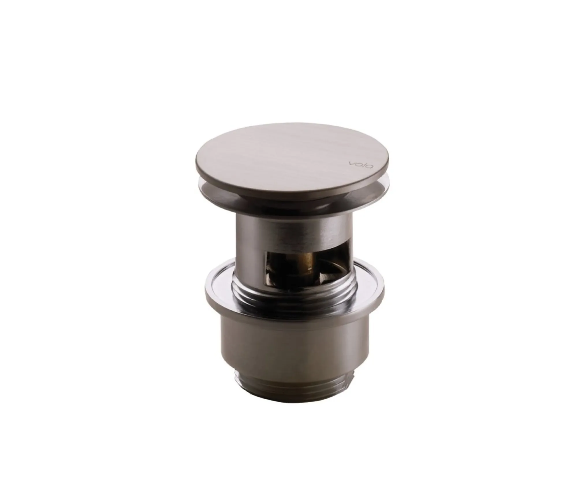 Vola A62-40 1.1/4" bundventil med push up ventil