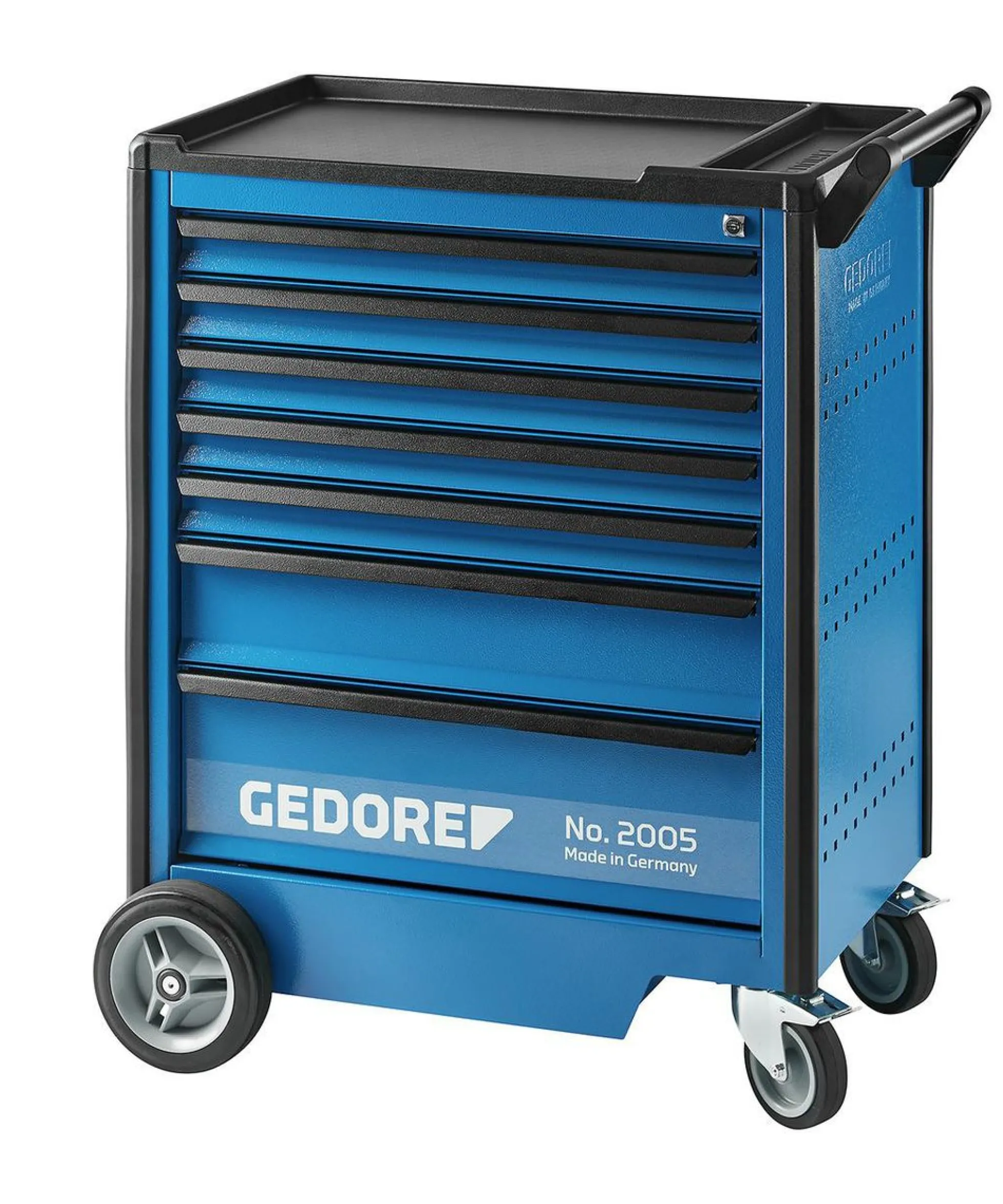 Værkstedsvogn 2005 med 7 skuffer - Gedore