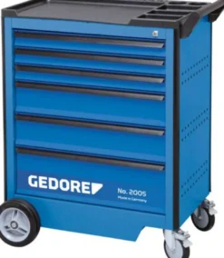 Værkstedsvogn 2005, med 6 skuffer - Gedore