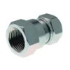 VSH forkromet kompressions overgang 1/2" - 12 mm muffe