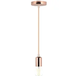 V-Tac lampefatning, rose guld, E27