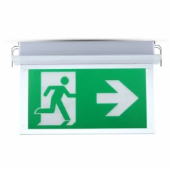 V-Tac LED exit skilt, 2W, 160 lumens, Samsung LED chip, IP20
