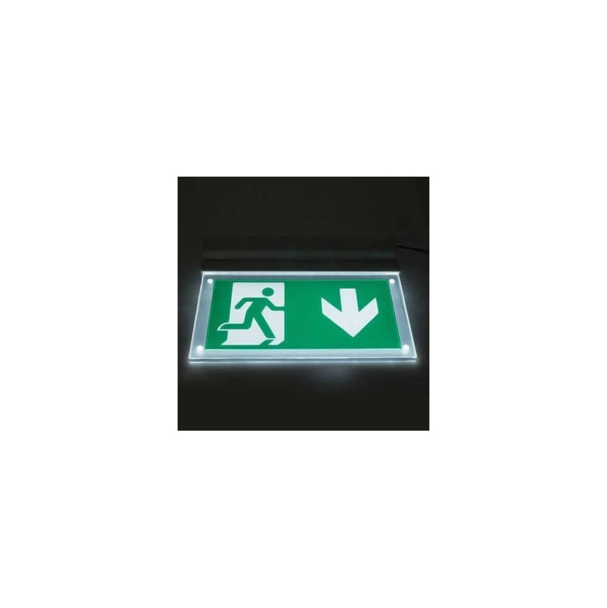 V-Tac LED exit skilt, 2W, 160 lumens, Samsung LED chip, IP20