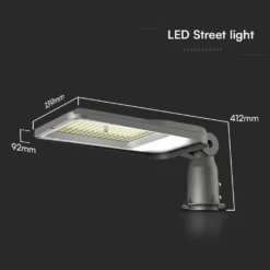 V-TAC LED gadebelysning 50W med Samsung chip, 4000K, 4700lm, RA80, IP65