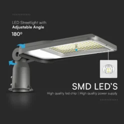 V-TAC LED gadebelysning 50W med Samsung chip, 4000K, 4700lm, RA80, IP65