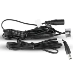 V-Tac LED touch afbryder og dæmper - Sort, 12V (60W), 1,5 meter, DC stik