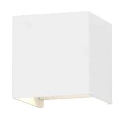 V-TAC, LED væglampe, udendørs, justerbar, IP65, 100x100x100mm, varm hvid / neutral hvid