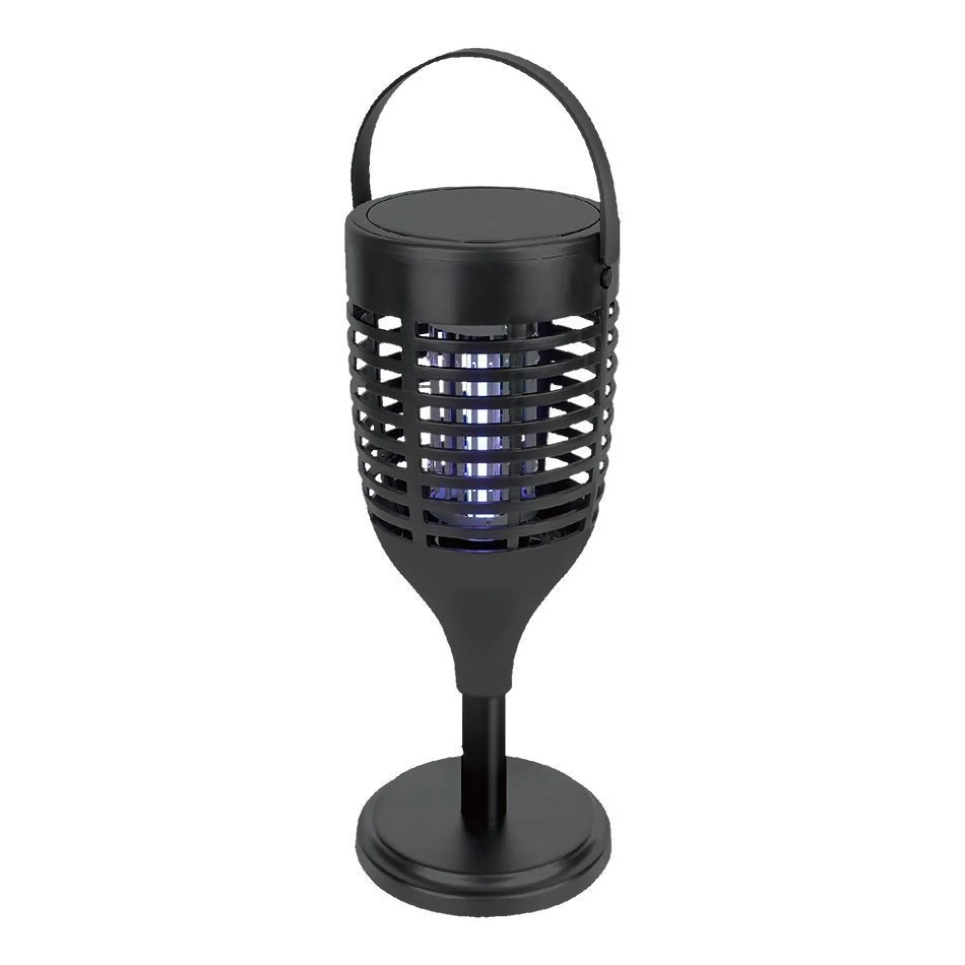 V-Tac solcelle insektlampe, sort, 3-i-1, IP24