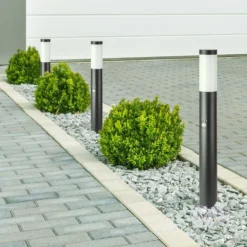 V-Tac Udendørs Havelampe, 80 cm, IP44, E27 fatning, sensor, uden lyskilde