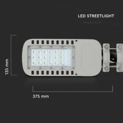 V-Tac 30W LED gadelygte - Samsung LED chip, Ø60mm, IP65, 135lm/w, 4050lm