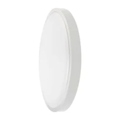 V-Tac 24W LED loftslampe, Ø29,5cm, Højde: 5,5cm, hvid kant, neutral kulør