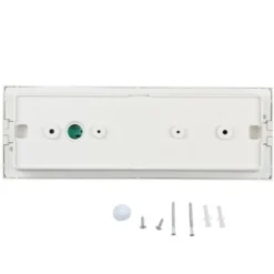 V-Tac 4W LED nødbelysning - Væg/loft/undersænket montering, inkl. batteri og piktogrammer