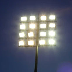 V-Tac 200W LED projektør, 185lm/W, arbejdslampe, udendørs, sort hus, neutral kulør
