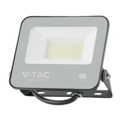 V-Tac 30W LED projektør, 135lm/W - Samsung LED chip, udendørs arbejdslampe, 1m ledning, IP65