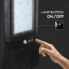 V-Tac 40W Solcelle gadelampe LED - Sort, inkl. solcelle, fjernbetjening, sensor, IP65 (3 års garanti)