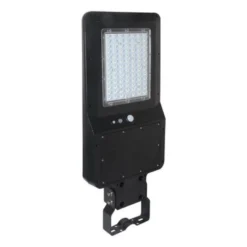 V-Tac 40W Solcelle gadelampe LED - Sort, inkl. solcelle, fjernbetjening, sensor, IP65 (3 års garanti)