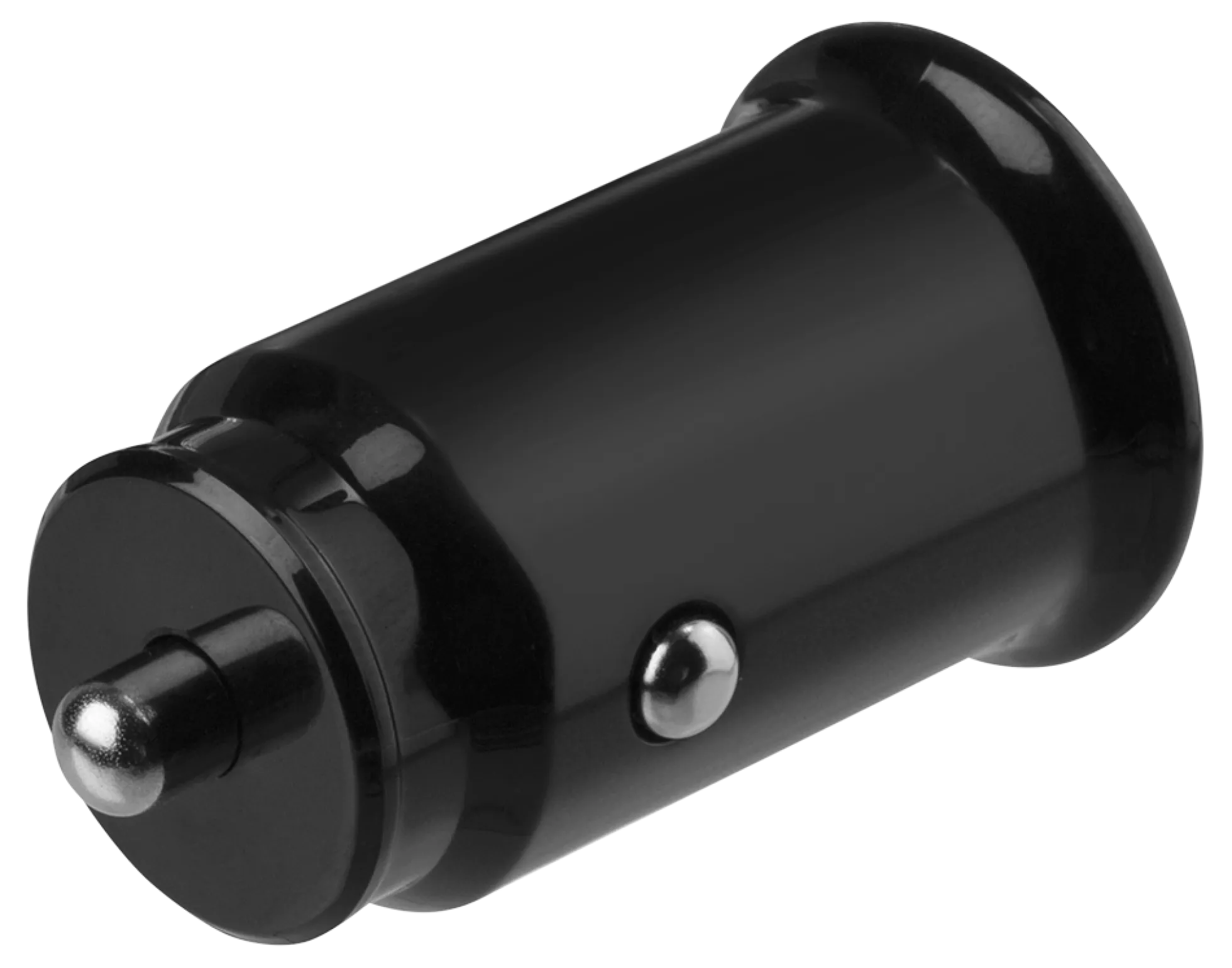 12/24 V USB-biloplader, kompakt størrelse, dobbelt USB-A porte