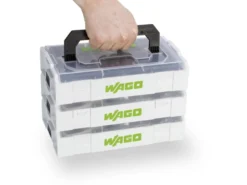 Wago samlemuffer L-Boxx Mini kombi 221 og 2273 + DIN-skinneholder