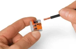 WAGO Serie 221 – Skrueløs samlemuffe til bløde og stive ledere, 0,2 til 4 mm - Flere varianter