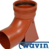 Wavin – Fodbøjning glat PP 88,5° - Ø110 mm