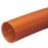 Wavin PVC-drænrør, 92/80 mm, 1,5 x 5 mm slids, 30 m, brun - 30 meter