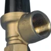 Wavin – Sikkerhedsventil K(M) m. muffer & ¼" studs, ½" x ½" - 2,5 bar
