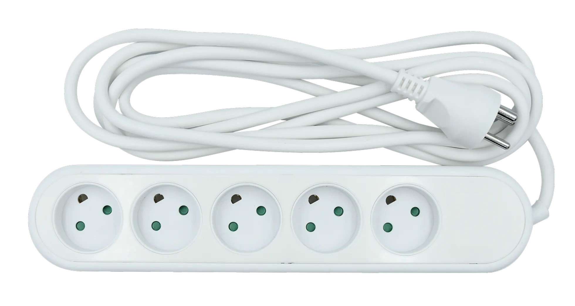 5-way socket grounded (D),3m