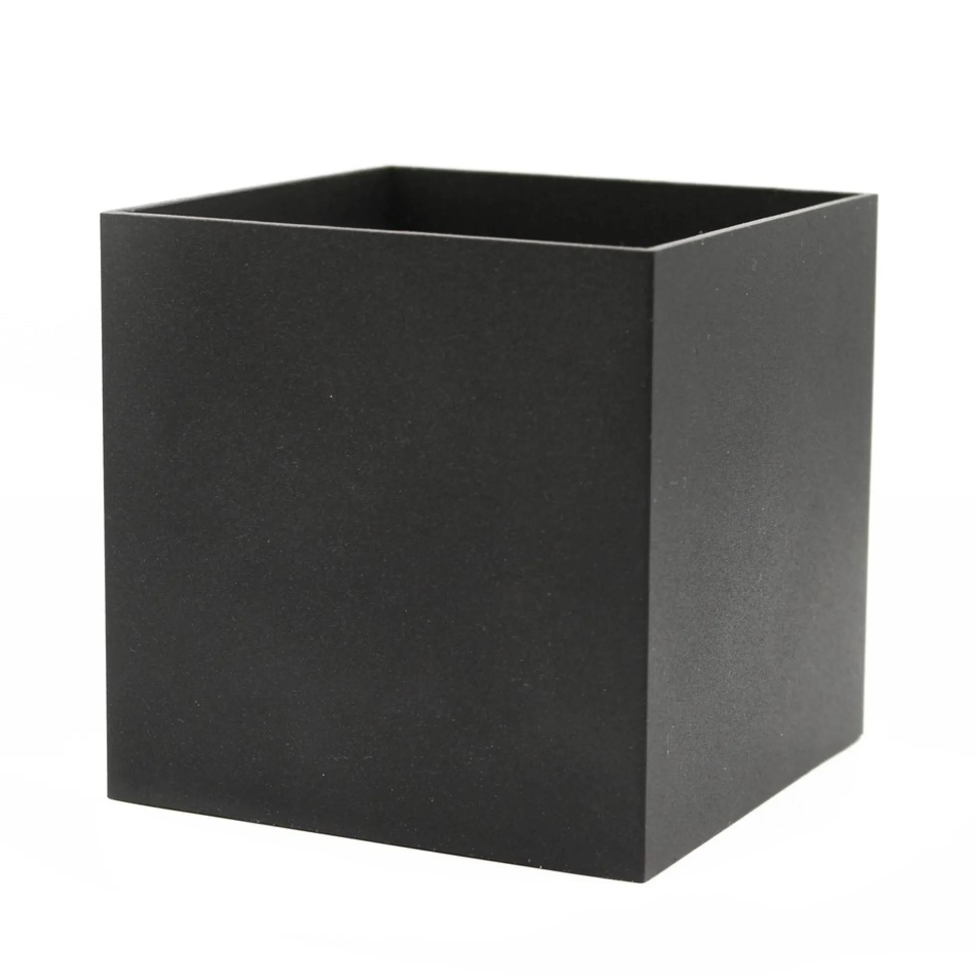 6W CUBIC PRO væglampe, IP65, sort, sløjfbar, justerbar, firkantet, op/ned, udendørs, inkl. lyskilde, Dæmpbar: Ikke dæmpbar, Kulør: Neutral